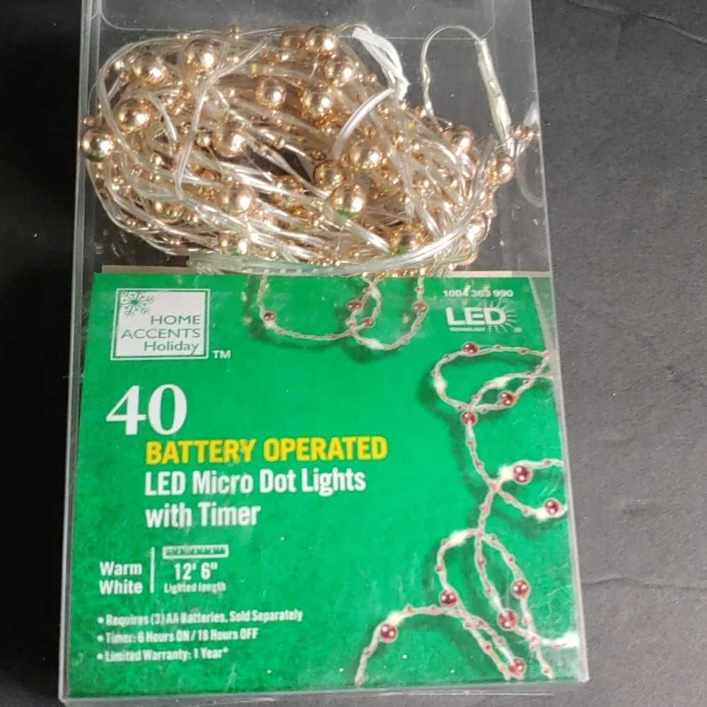 Home Accents 40 Micro Dot Lights